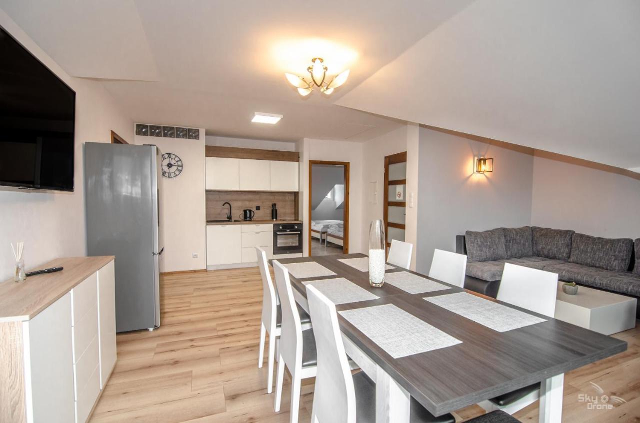 Duzy Apartament Mielno Mielno  Esterno foto