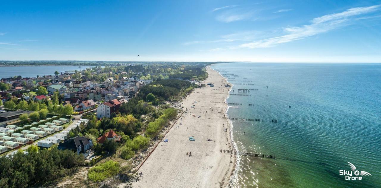 Duzy Apartament Mielno Mielno  Esterno foto